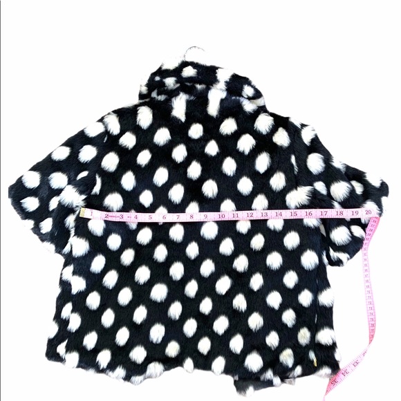 Piece of Cake Girls Faux Fur Jacket - Picture 3 of 4